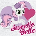thumbnail image 3 of CafePress - My Little Pony Sweetie Belle Zip Hoodie - Zip Hoodie, Classic Hooded Sweatshirt with Metal Zipper, 3 of 4