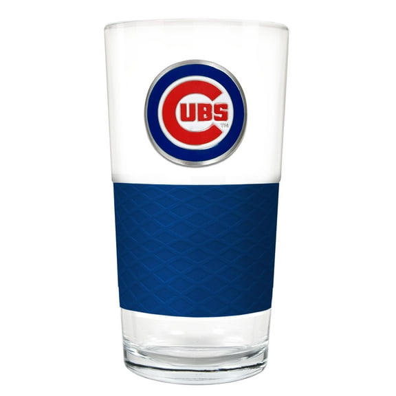 Chicago Cubs 22oz. Pilsner Glass with Silicone Grip