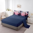 thumbnail image 5 of Castle Fairy Sport Baseball Boy Bedding Comforter Set,Ball Gamer Queen Bedding Sets, 5 of 8
