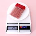thumbnail image 3 of Assorted Color Disposable Eyelash Brushes with Crystal Rod Mascara Wands Eye Lash Eyebrow Applicator Makeup Beauty Tool New, 3 of 7