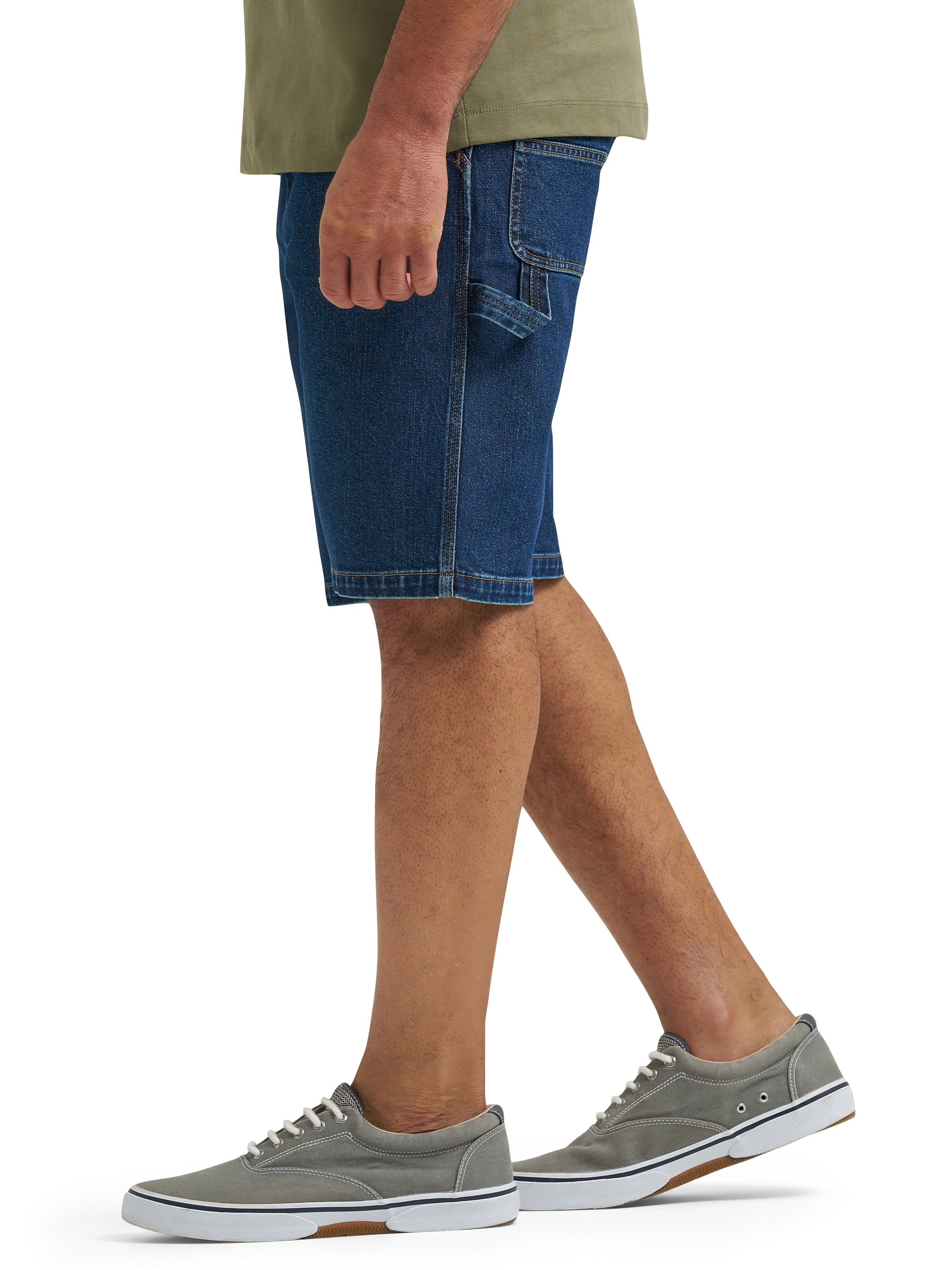 Wrangler Men's and Big Men's Relaxed Fit Carpenter Denim Short (30-50)