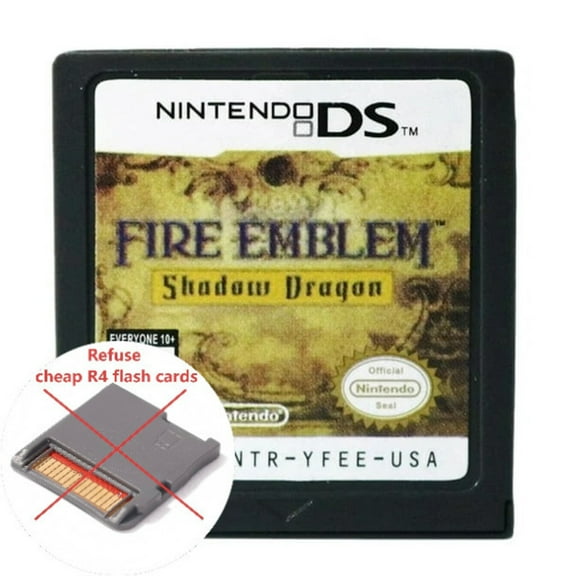 DS Game Cartridge Fire Emblem Shadow Dragon US Version (Not R4 Flashcard) DS Games for NDS 3DS DSI DS
