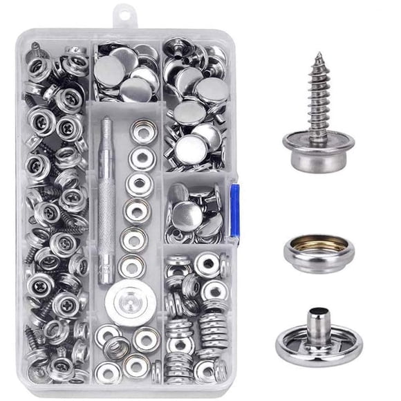 Kit de herramientas para lienzos CENOZ con 150 broches de acero inoxidable