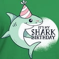 thumbnail image 3 of CafePress - Shark Birthday T Shirt - Women's V-Neck Dark T-Shirt, 3 of 4