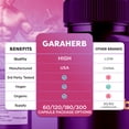 thumbnail image 4 of Garaherb Advanced Formula Pills All Natural Vitamin Supplement 300 Capsules, 4 of 8