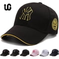 thumbnail image 2 of Gorra de béisbol bordada para hombres y mujeres, gorras de sol adorables, sombrero de pesca, Snapback plano, Hip Hop, Unisex, Adolescentes Fivean unisex, 2 of 2