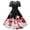 Black, variant on BLTIBY 2024 Women's Christmas Dress Printed Xmas Pleated Swing Dresses Sleeveless Round Neck Lace Cocktail Prom Party Dress Fashion Outfits Black M