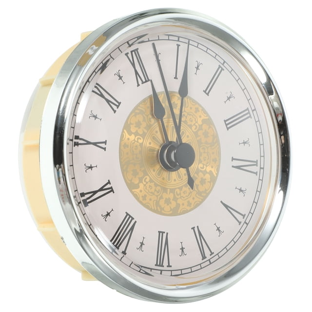 1Pcs Clock Head Insert for Diy Makers Silent Operation Metal Quartz Clock Head With Vintage Style