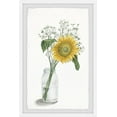 thumbnail image 2 of Marmont Hill Sunflower in Glass Vase Framed Painting Print-Size:30" x 45", 2 of 6