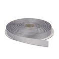 thumbnail image 1 of Topenca Supplies 1/2 Inches x 50 Yards Double Face Solid Grosgrain Ribbon Roll, Silver, 1 of 2
