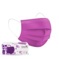 thumbnail image 1 of Cubrebocas Gaon Tricapa 50pz Morado, 1 of 8
