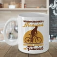 thumbnail image 3 of We Always Recognize A Headwind Biker Silhouette Coffee & Tea Gift Mug And Cup Gifts For Men & Women Cyclist (15oz), 3 of 4