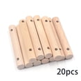 thumbnail image 3 of simhoa 20Pcs Round Wooden Dowel Rods Sticks for Woodworking Building Model Projects, 3 of 7
