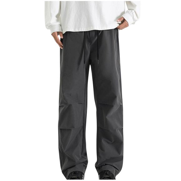 cllios Cargo Pantalon pour Hommes Décontracté Ample Travail Randonnée Pantalon Coupe Relax Extérieur Grande Taille et Très Grande Taille Joggers d'Entraînement avec Multiples Poches