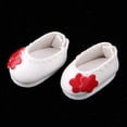 thumbnail image 4 of 1 par de de material cuero de BJD 1/12 para decoración de de del dormitorio, accesorios para , Hugo Zapatos de muñeca de niña, 4 of 10