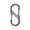 C#5.1, variant on 10 Pcs Opening S Type Carabiner Double End Quick Clip Multi Function Metal Hook for Outdoor Daily Use 4cm B#4
