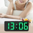 thumbnail image 2 of yuksok Numérique Électronique Snooze USB Grand Écran Gradateur Calendrier Vert, 2 of 8