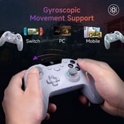 Ultimate PC Controller, EasySMX Bluetooth Controller for PC/IOS/Android/Switch/Steam, with RGB Lights, Micro Hall Triggers & Detachable Joysticks, Remappable Buttons