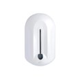thumbnail image 1 of Dispensador Automático De Jabón Por Inducción Dispensador De Desinfectante De Manos Pequeño Soporte De Líquido De Gel Montado En La Pared Con Capacidad De 1100Ml Yuarrent HA026018-00, 1 of 7
