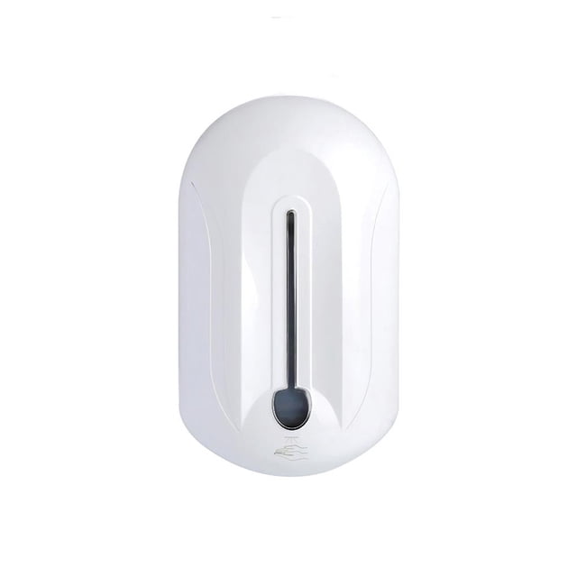 Dispensador Automático De Jabón Por Inducción Dispensador De Desinfectante De Manos Pequeño Soporte De Líquido De Gel Montado En La Pared Con Capacidad De 1100Ml Yuarrent HA026018-00