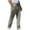 Gray, variant on Up to 65% off!Fashion Plus Size Casual Pants for mens loose fit Solid Color Pockets Elastic Waist Outdoor Straight Type Fitness Pants Cargo Pants Trousers
