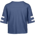 thumbnail image 3 of Women's '47 Blue Detroit Lions Premier Scout Cropped V-Neck T-Shirt, 3 of 3