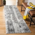thumbnail image 3 of SAFAVIEH Adirondack Montague Geometric Area Rug, Silver/Black, 6' x 6' Round, 3 of 8