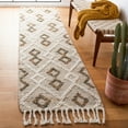 thumbnail image 3 of SAFAVIEH Natura Yamashita Geometric Area Rug, Ivory/Emerald, 3' x 5', 3 of 9