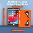 thumbnail image 2 of Case for iPad 10.2-inch 9th Generation 2021 / iPad 8th Generation 2020 / iPad 7th Gen 2019 Multiple Protection Shockproof Contrast Color Cover With Stand and Pen Holder, 2 of 10
