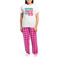 thumbnail image 4 of CafePress - Beyond Fabulous 60Th Birthday Women's Light Pajama - Women's Short Sleeve Print T-Shirt and Pants Light Cotton Pajama Set, 4 of 7
