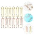 thumbnail image 1 of unbranded 40Ud Pinzas Metálicas Coloridas En De Flecha Para Uso En Oficina Y Material Escolar, 1 of 5