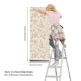 thumbnail image 6 of Clearance!!!Breezy Peel and Stick Wallpaper Floral Rose Butterfly 15.7" X 98.4" Self-Adhesive Removable Wall Mural Home Nursery Boho Decor, 6 of 7