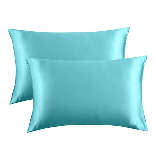 Auchen Set of 2 Silk Pillowcase for Hair and Skin, Ultra Silky Satin