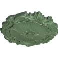 thumbnail image 3 of Ekena Millwork 16 3/4"OD x 1 3/8"P Plymouth Ceiling Medallion (Fits Canopies up to 1 5/8"), Hand-Painted Athenian Green, 3 of 6