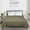 Bay Leaf Green, variant on Mainstays Cloud Matelasse Quilt, Washed Indigo, Full/Queen