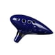 thumbnail image 2 of Ocarina Alto C Cerámica Piccolo Azul Musical Ocarina Para Principiantes Hogar Al Aire Libre 12 Agujeros Minnieouse EL010730-00, 2 of 5
