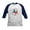 Navy/White, variant on CafePress - Texas Wrought Iron Barn Art Baseball Jersey - Kids Cotton Baseball Jersey, 3/4 Sleeve Shirt