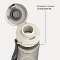 thumbnail image 3 of Contigo AutoPop Leakproof Water Bottle with Carry Strap and Agitator Ball, 24 oz (709 ml) – Leak-Proof, BPA-Free, Dishwasher Safe, Protein Shaker Mixer Bottle, 3 of 8