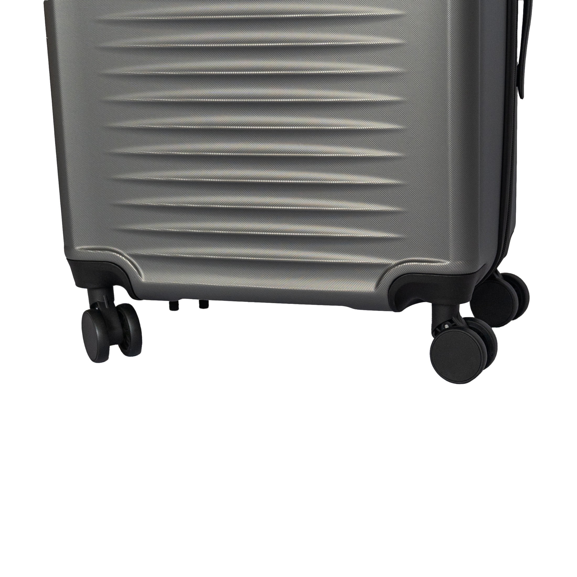 Noble House 3-Piece 20"/24"/28" Hard Shell Spinner Luggage Set, Lightweight Suitcases with Combination Locks, Gray