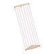 thumbnail image 5 of Estante de madera para juguetes de peluche con esquinas de madera para colgar. Rosa, 5 of 9