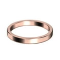 thumbnail image 3 of 2.5mm Wedding Band Solid 10K rose gold, 3 of 4