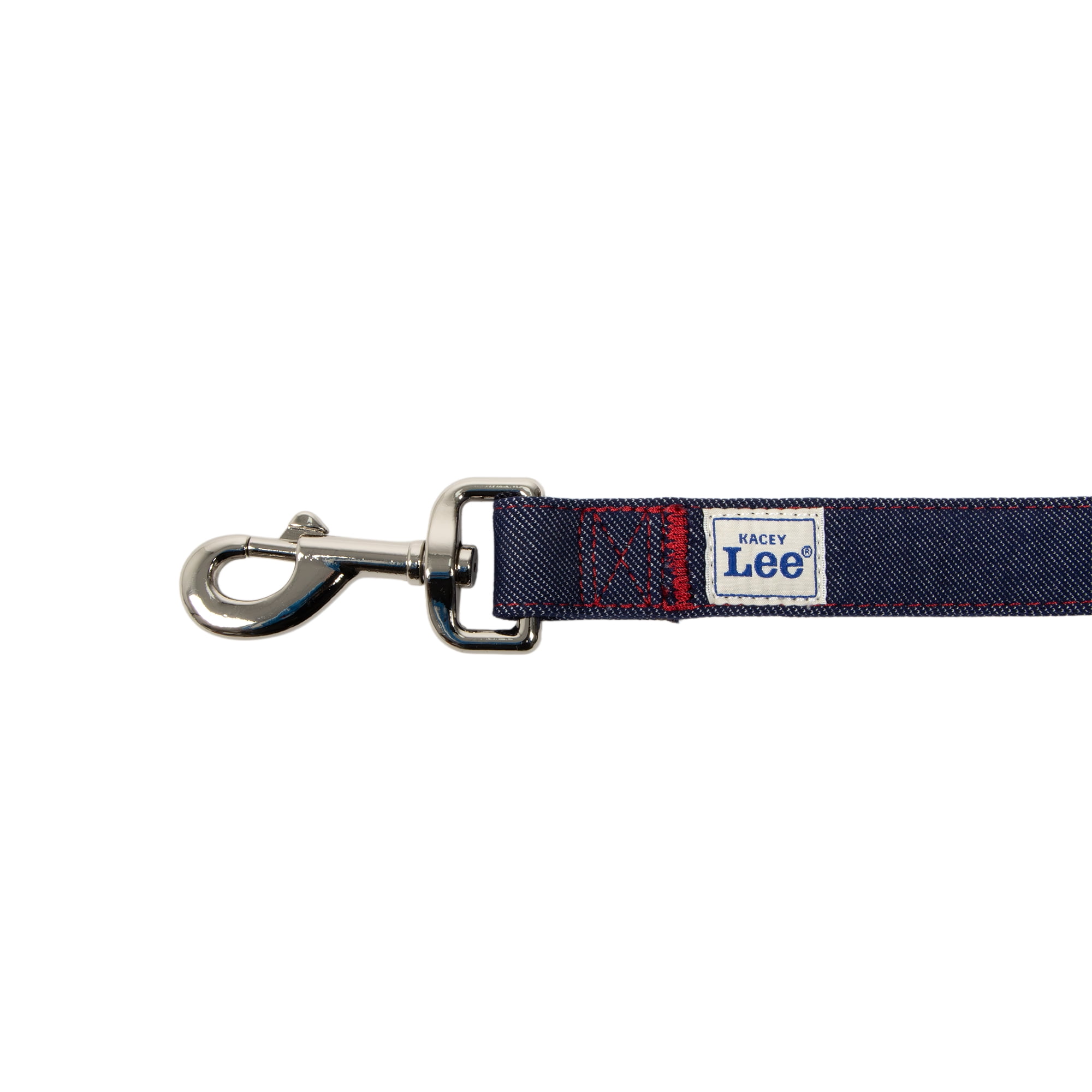 Kacey Lee® Denim Standard Dog Leash, Blue, 6 ft