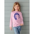 thumbnail image 2 of Roarr Funny Monster Doodle Long Sleeve Toddler -Image by Shutterstock,  3 Toddler, 2 of 4