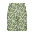 thumbnail image 5 of PNTUTB Hawaiian Summer Men's Fashion Printed Casual Loose Drawstring Comfortable Beach Shorts with Pockets, 5 of 6