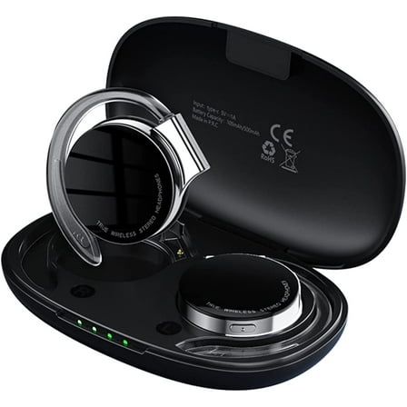 Ear-hook Wireless Earphones TWS Bluetooth Earbuds for iPhone SE (2020)/SE (2022) - Over the Ear Headphones True Wireless Stereo Charging Case Hands-free Mic