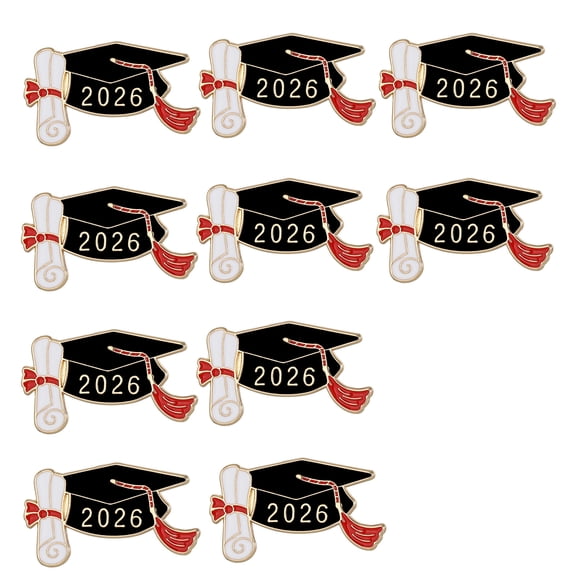 Lightweight 2026 Doctor Cap Pin Crafted Alloy Jewelry 25mm For Ceremonies