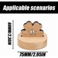 thumbnail image 2 of 2 Pcs Daisy Thread Snip Cutters, Thread Cutter Blade Tools, Tabletop Blade Saver, Yarn with Anti-Slip Stand, 2 of 5