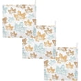 thumbnail image 7 of SKYSONIC 5 PCS Maple Leaf Paint Baby Muslin Washcloths, Watercolor Autumn Face Towel Burp Cloths Ultrasoft Absorbent Cotton Bath Wipes Towels for Newborn Boys Girls, 7 of 7