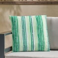 thumbnail image 2 of Santos Outdoor Modern Throw Pillow, Green, 2 of 7