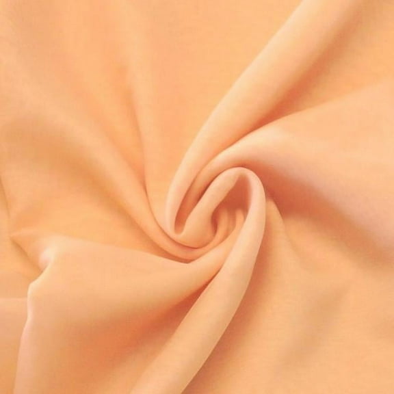 FWD 118" 100% Polyester Apparel Fabric By the Yard, Peach
